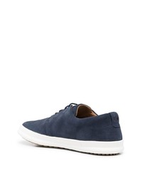 Мужские темно-синие замшевые низкие кеды от Camper