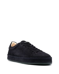 Мужские темно-синие замшевые низкие кеды от Nubikk