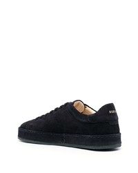 Мужские темно-синие замшевые низкие кеды от Nubikk