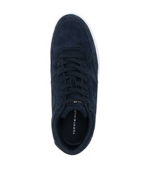 Мужские темно-синие замшевые низкие кеды от Tommy Hilfiger