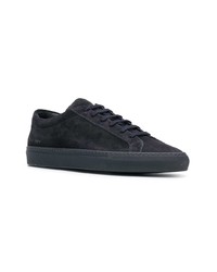 Мужские темно-синие замшевые низкие кеды от Common Projects