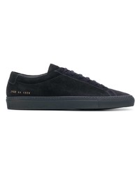 Мужские темно-синие замшевые низкие кеды от Common Projects