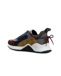 Мужские темно-синие замшевые низкие кеды от BRIMARTS