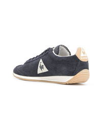 Мужские темно-синие замшевые низкие кеды от Le Coq Sportif