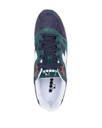 Мужские темно-синие замшевые низкие кеды от Diadora