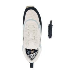 Мужские темно-синие замшевые низкие кеды от Clarks