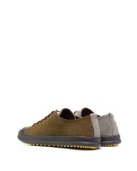 Мужские темно-синие замшевые низкие кеды от Camper