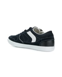 Мужские темно-синие замшевые низкие кеды от Geox