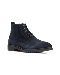 Мужские темно-синие замшевые повседневные ботинки от Tommy Hilfiger