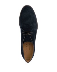 Мужские темно-синие замшевые повседневные ботинки от Henderson Baracco