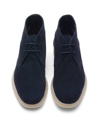 Мужские темно-синие замшевые повседневные ботинки от Church's