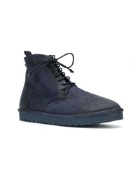 Мужские темно-синие замшевые повседневные ботинки от Marsèll