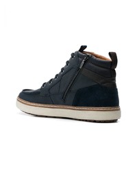Мужские темно-синие замшевые повседневные ботинки от Geox