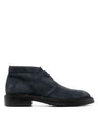 Мужские темно-синие замшевые повседневные ботинки от Tod's