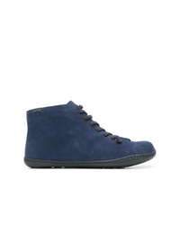 Мужские темно-синие замшевые рабочие ботинки от Camper