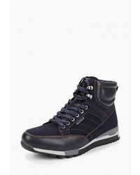 Мужские темно-синие замшевые рабочие ботинки от T.Taccardi