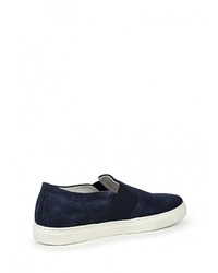 Мужские темно-синие замшевые слипоны от Liu Jo Uomo