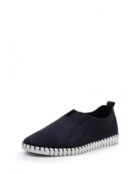 Мужские темно-синие замшевые слипоны от s.Oliver