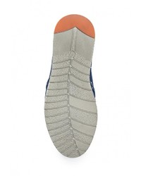 Мужские темно-синие замшевые слипоны от Weinbrenner by Bata