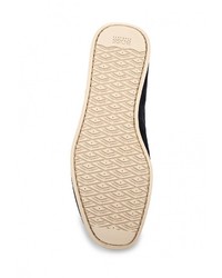 Темно-синие замшевые топсайдеры от Boss Orange