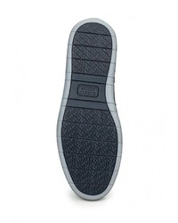 Темно-синие замшевые топсайдеры от Salamander