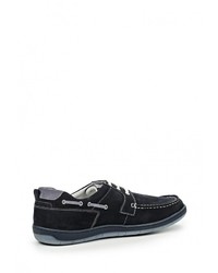 Темно-синие замшевые топсайдеры от Salamander