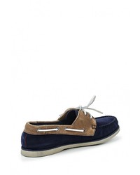 Темно-синие замшевые топсайдеры от Storm