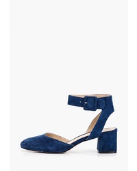 Темно-синие замшевые туфли от Antonio Biaggi
