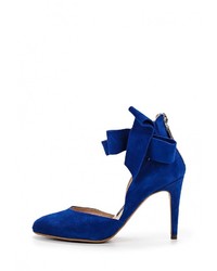 Темно-синие замшевые туфли от Cuplé