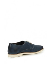 Мужские темно-синие замшевые туфли от iD active