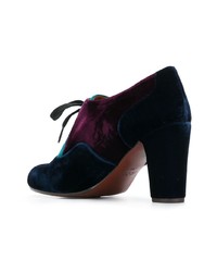 Темно-синие замшевые туфли от Chie Mihara