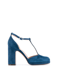 Темно-синие замшевые туфли от L'Autre Chose