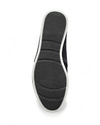 Мужские темно-синие замшевые туфли от Nine Lines