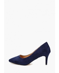 Темно-синие замшевые туфли от Vera Blum