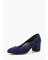 Темно-синие замшевые туфли от Vera Blum