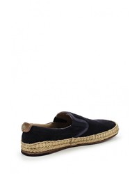 Мужские темно-синие замшевые эспадрильи от Boss Orange