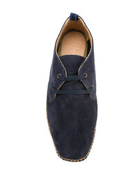 Мужские темно-синие замшевые эспадрильи от Castaner