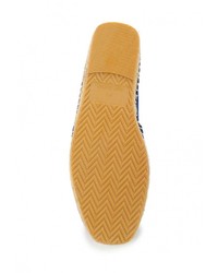 Мужские темно-синие замшевые эспадрильи от Mango Man