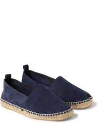 Мужские темно-синие замшевые эспадрильи от Folk