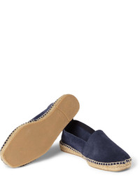 Мужские темно-синие замшевые эспадрильи от Folk