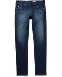 Мужские темно-синие зауженные джинсы от AG Jeans