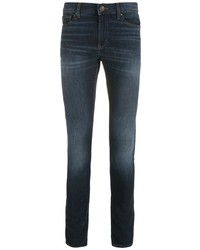 Мужские темно-синие зауженные джинсы от Armani Exchange