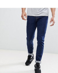 Мужские темно-синие зауженные джинсы от ASOS DESIGN