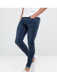 Мужские темно-синие зауженные джинсы от Brooklyn Supply Co.