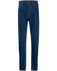 Мужские темно-синие зауженные джинсы от Calvin Klein Jeans Est. 1978