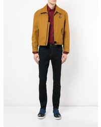 Мужские темно-синие зауженные джинсы от Loveless