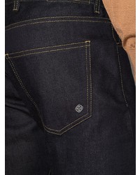 Мужские темно-синие зауженные джинсы от Eleventy