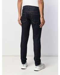 Мужские темно-синие зауженные джинсы от Natural Selection