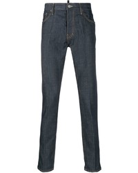 Мужские темно-синие зауженные джинсы от DSQUARED2