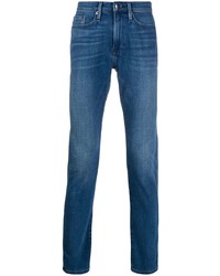 Мужские темно-синие зауженные джинсы от Frame